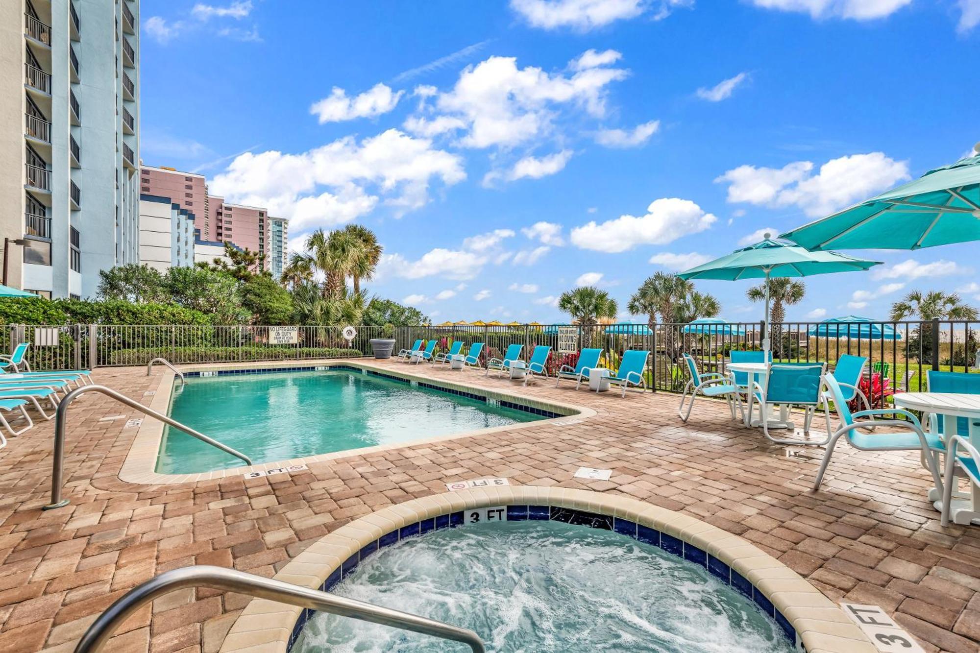 5Th Floor Direct Oceanfront Double Suite Sleeps 6 Meridian Plaza 503 Myrtle Beach Kültér fotó